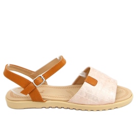 BM Barnes Champagne women's sandals pink BM Barnes Champagne women's sandals pink