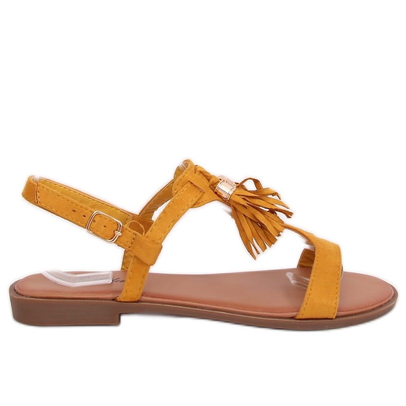 BM Bayles Yellow women's sandals