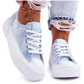 Lee Cooper Platform Sneakers LCW-23-31-1782L Blue