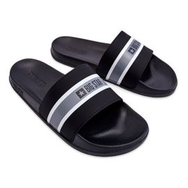 Light Foam Slippers Big Star JJ274648 Black Light Foam Slippers Big Star JJ274648 Black