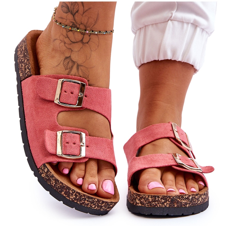 Women's Cortina Pink Slip-On Slippers