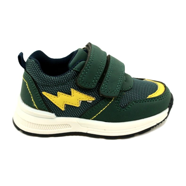 Evento Boys' sports shoes for Velcro 23Dz23-5916 green Evento Boys' sports shoes for Velcro 23Dz23-5916 green