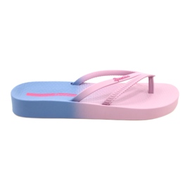 Women's flip-flops recreational ipanema 83385 AJ183 pink-blue