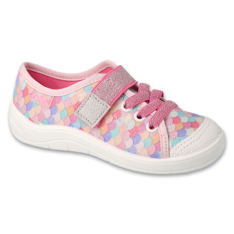 Befado children's shoes 351X015 pink silver multicolored