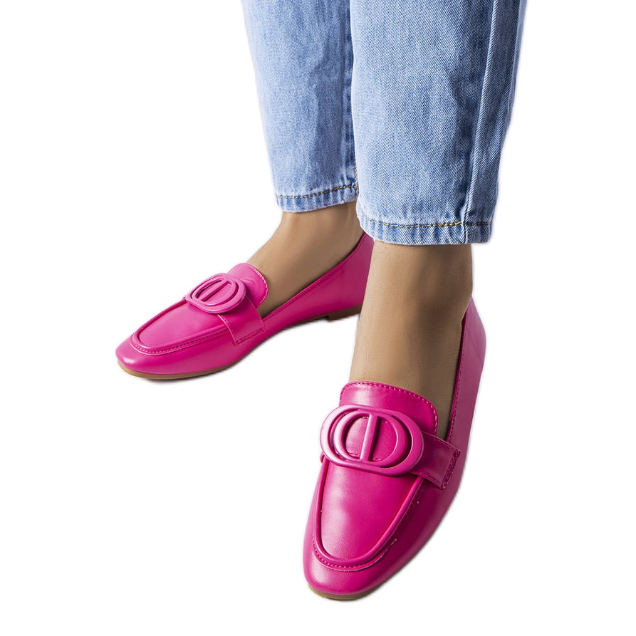 Outfit Hot Pink Gucci Loafers Neon Pink Gucci Loafer Hot Sale