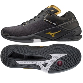 Mizuno wave stealth 4 gold sale