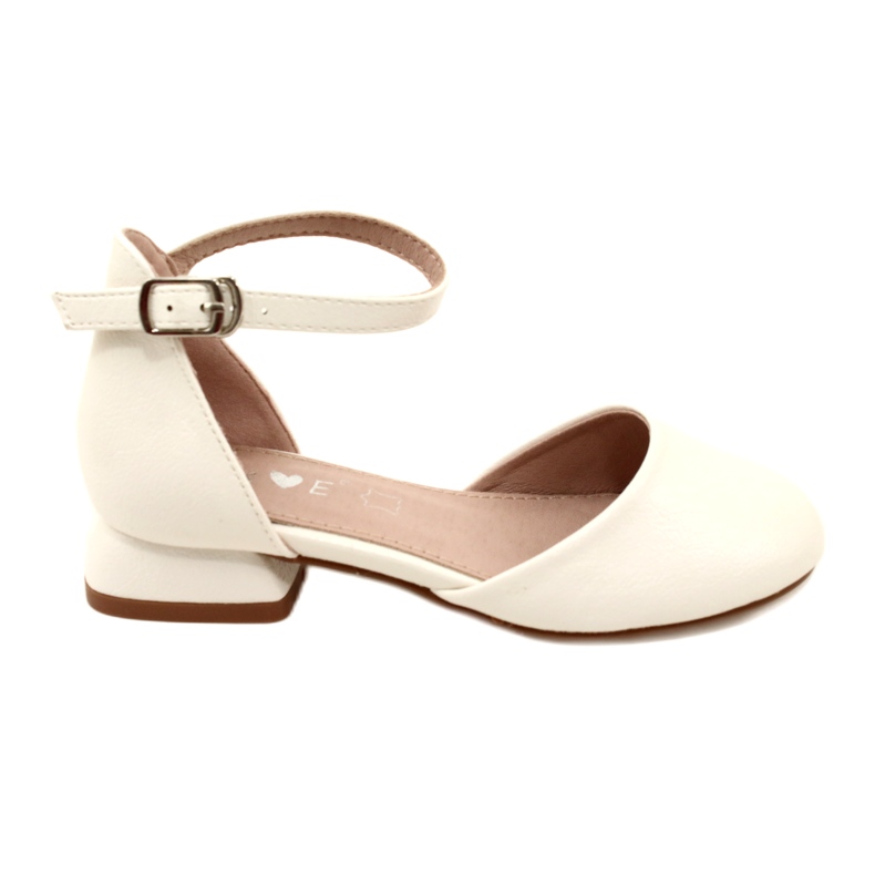 Evento White Ballet Flats, MISSE Communion Sandals Evento White Ballet Flats, MISSE Communion Sandals