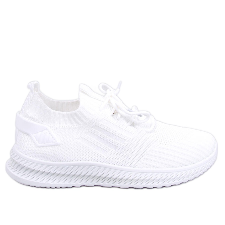 BM Sigart Blanco sock sports shoes white