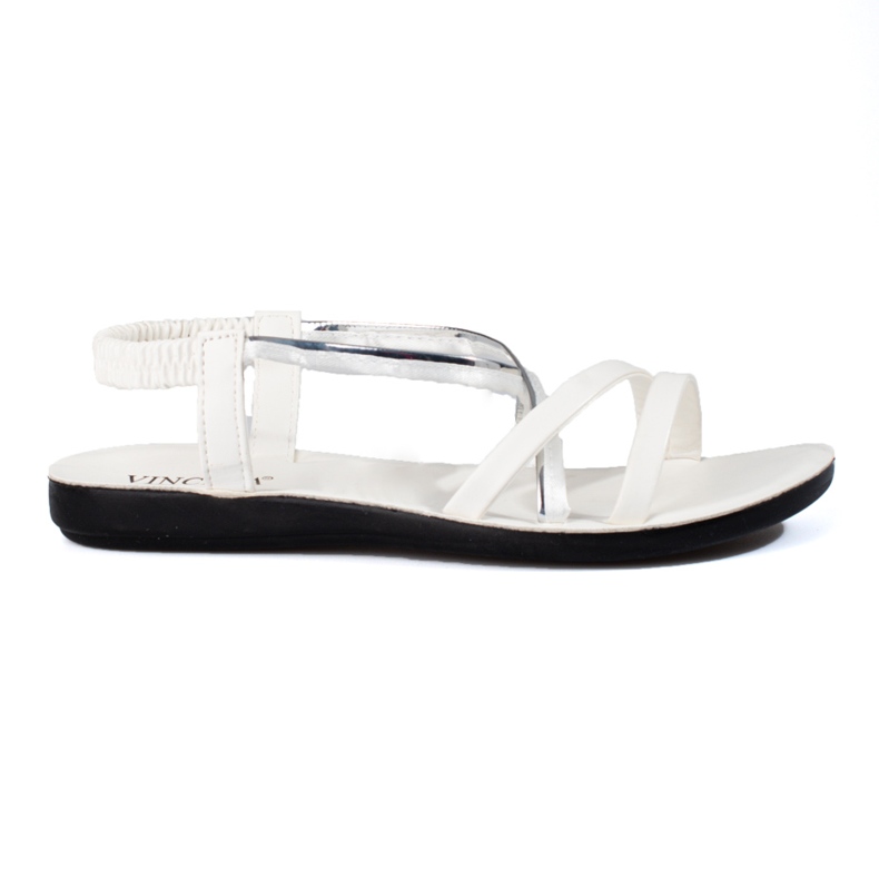 Vinceza women's white sandals