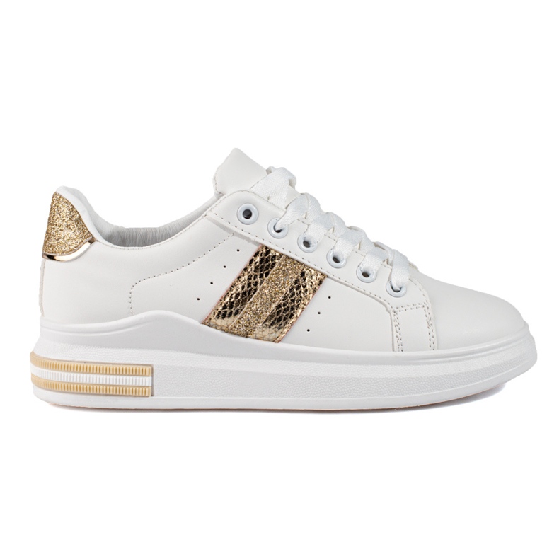 Shelovet women's sneakers on a high platform white