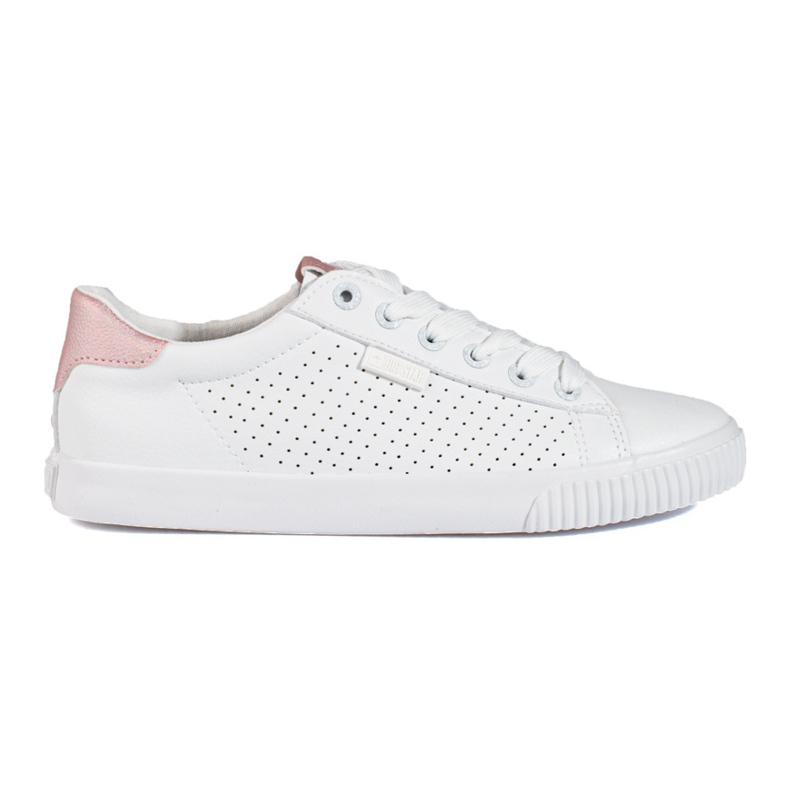 White women's openwork Big Star sneakers HH274073