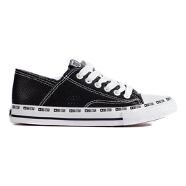 Classic black sneakers for women Big Star FF274023B Classic black sneakers for women Big Star FF274023B