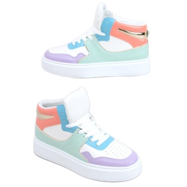 Erva Multicolor high-top trainers multicolored