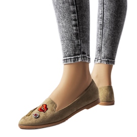 Hillcrest green decorative ballerinas