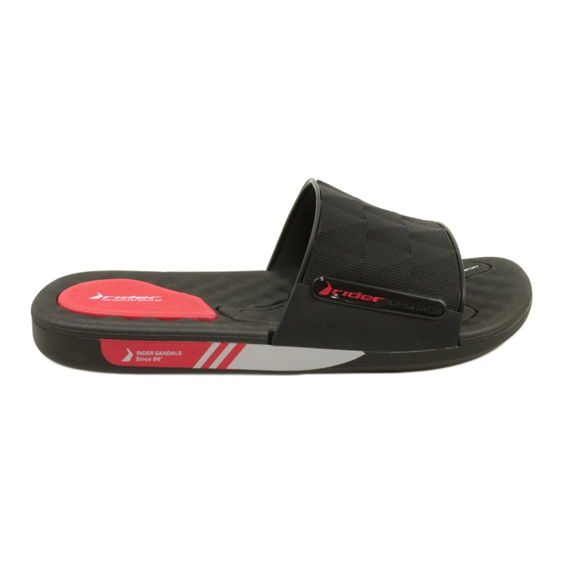 Rider 11970 Ad251 men's gel slippers black