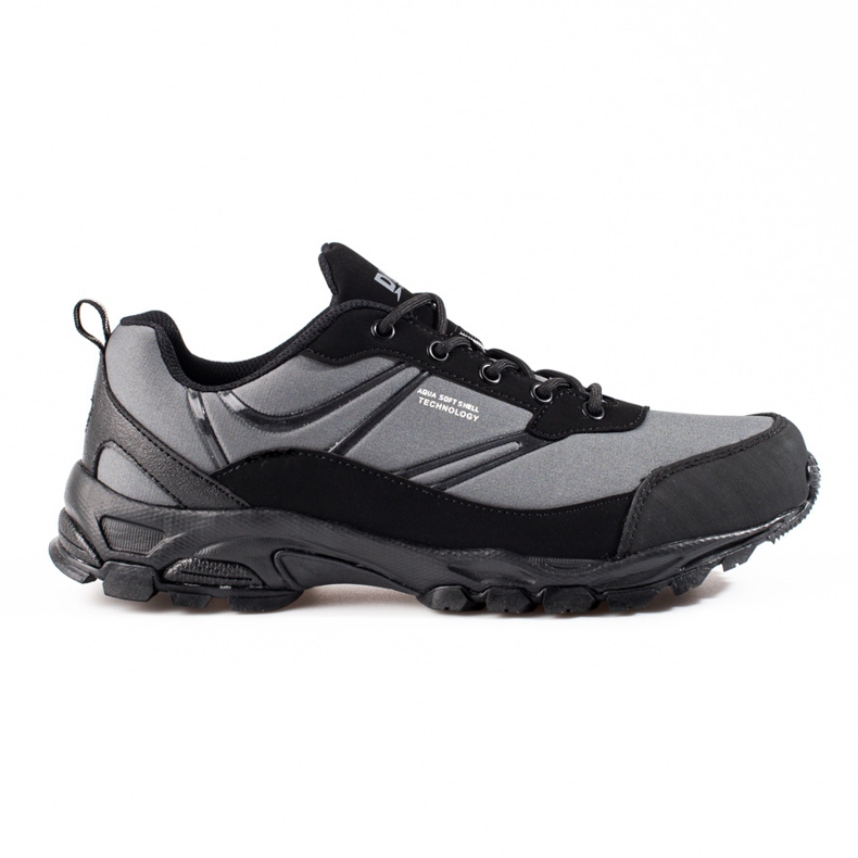 Men's brown DK trekking sports shoes black