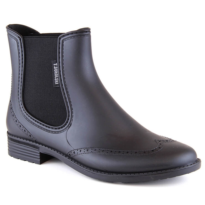 Women's waterproof slip-on boots black T.Sokolski KAL23-01 Women's waterproof slip-on boots black T.Sokolski KAL23-01