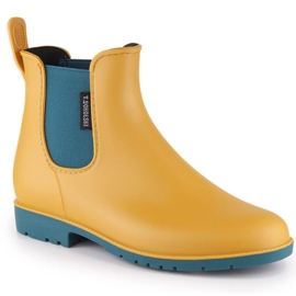 Women's waterproof yellow T.Sokolski KAL23-20 rubber boots