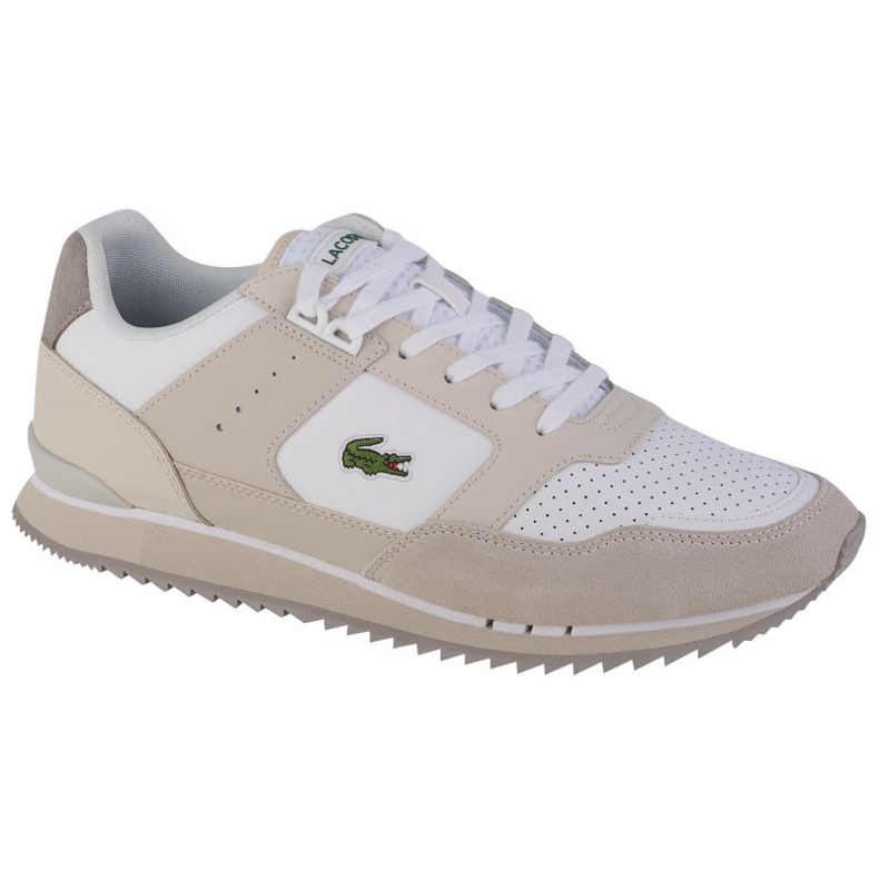 Lacoste Partner Piste M 745SMA001103A shoes beige Lacoste Partner Piste M 745SMA001103A shoes beige