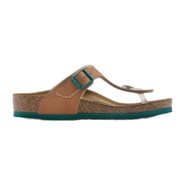 Birkenstock Gizeh Bs Jr 1024337 slippers brown