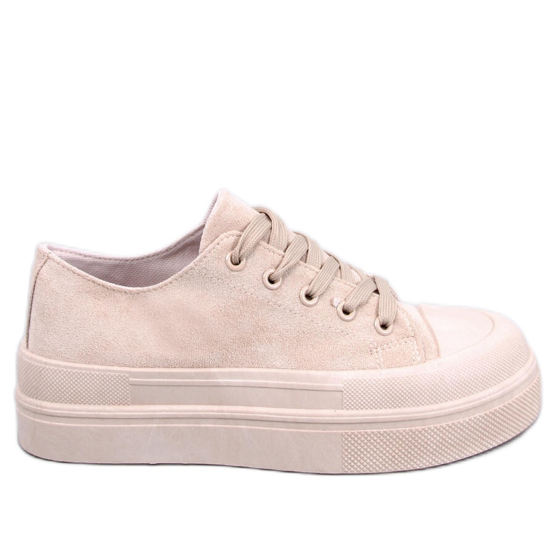 BM Curtis Beige platform sneakers