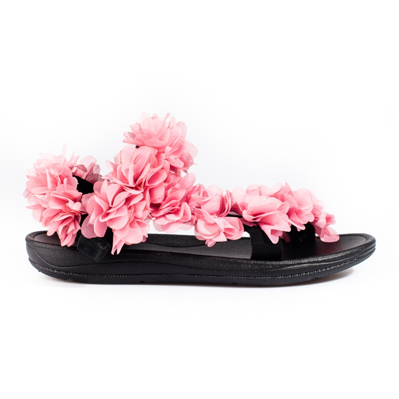 Women's pink fragrant Shelovet velcro sandals