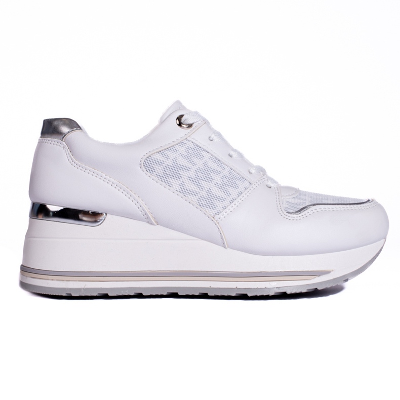 Women's Shelovet wedge sneakers white