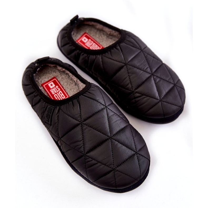 Women's Insulated Slippers Big Star KK274606 Black