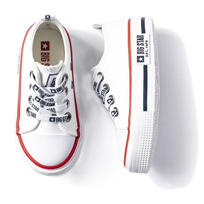 White sneakers for children Big Star KK374042 White sneakers for children Big Star KK374042