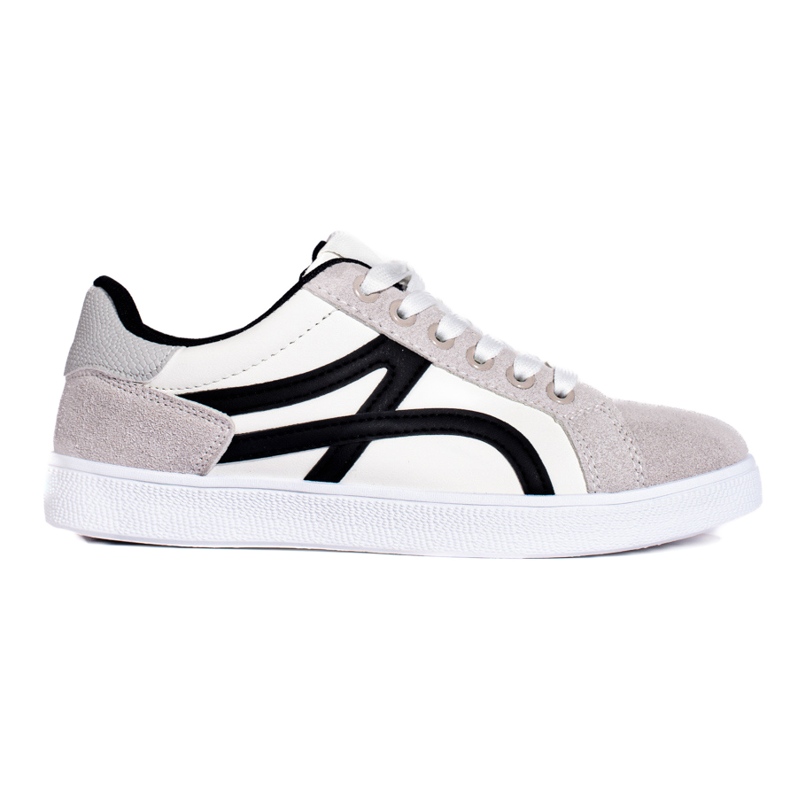 Women's white and gray Shelovet sports shoes Women's white and gray Shelovet sports shoes