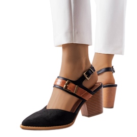 Hardouin black stiletto pumps Hardouin black stiletto pumps