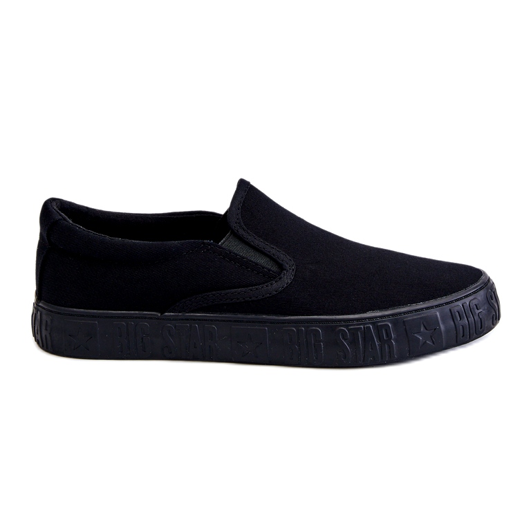 Women's Sneakers Slip-On Big Star LL274392 Black Women's Sneakers Slip-On Big Star LL274392 Black