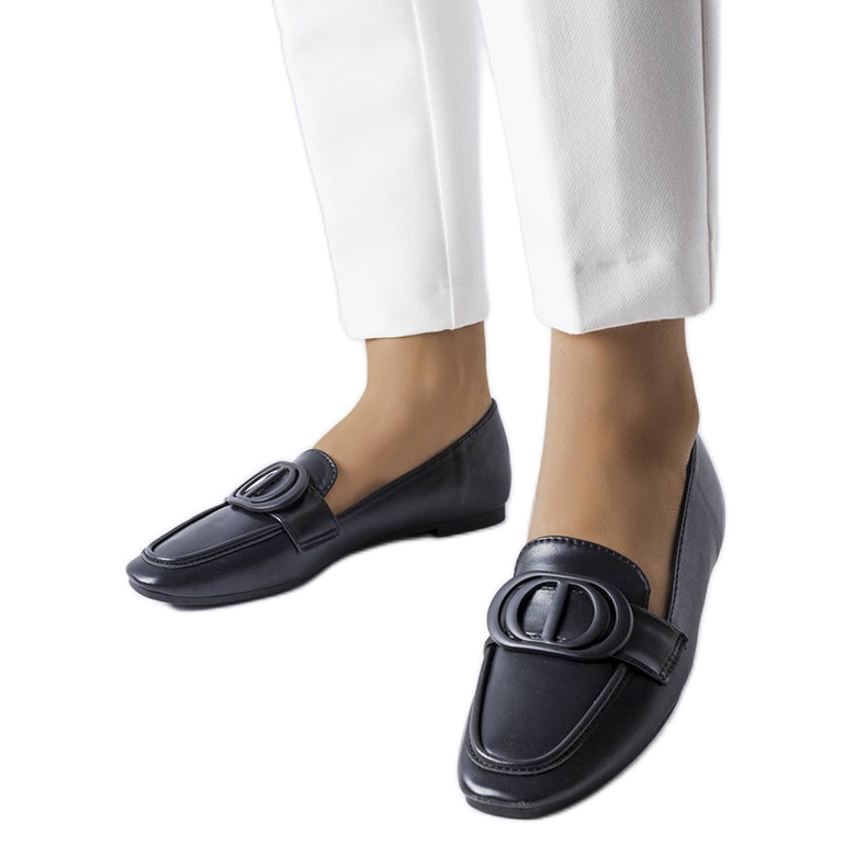 Black loafers from Poissonnier Black loafers from Poissonnier
