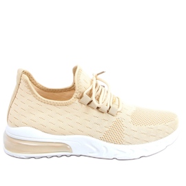 Kessi Beige sock sports shoes Kessi Beige sock sports shoes