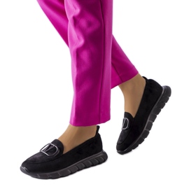 Venezia Black slip-on sneakers from Vincez