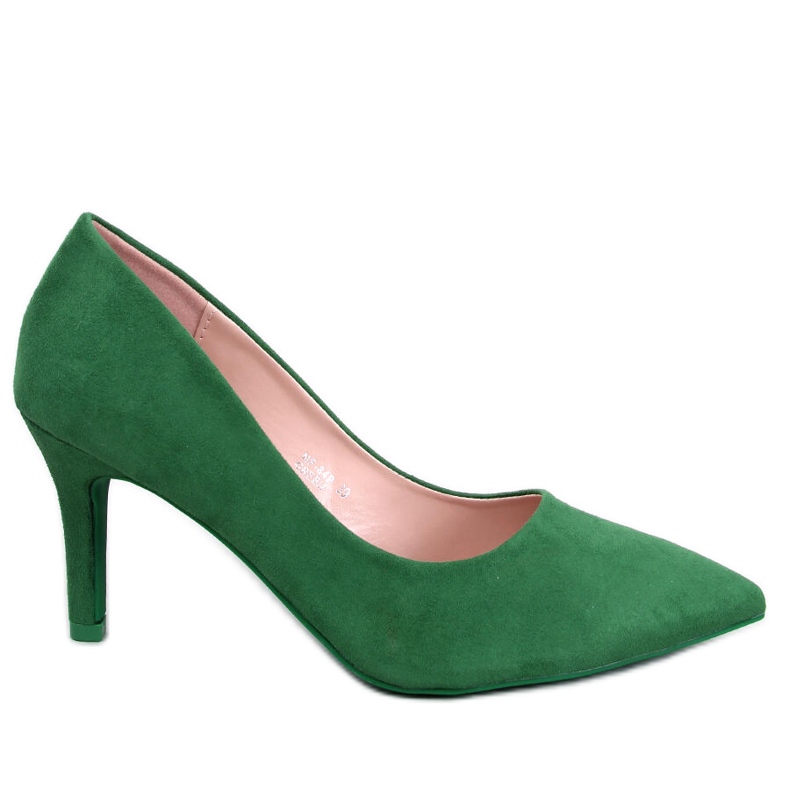 BM Eurielle Green women's classic high heels BM Eurielle Green women's classic high heels