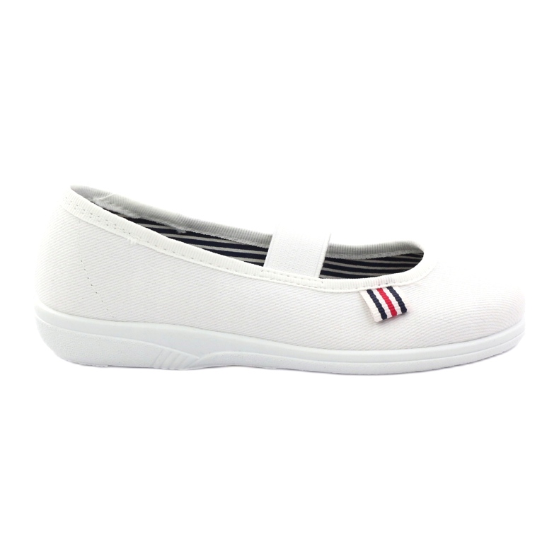 Girls' slippers Czech Befado 274X013 white Girls' slippers Czech Befado 274X013 white