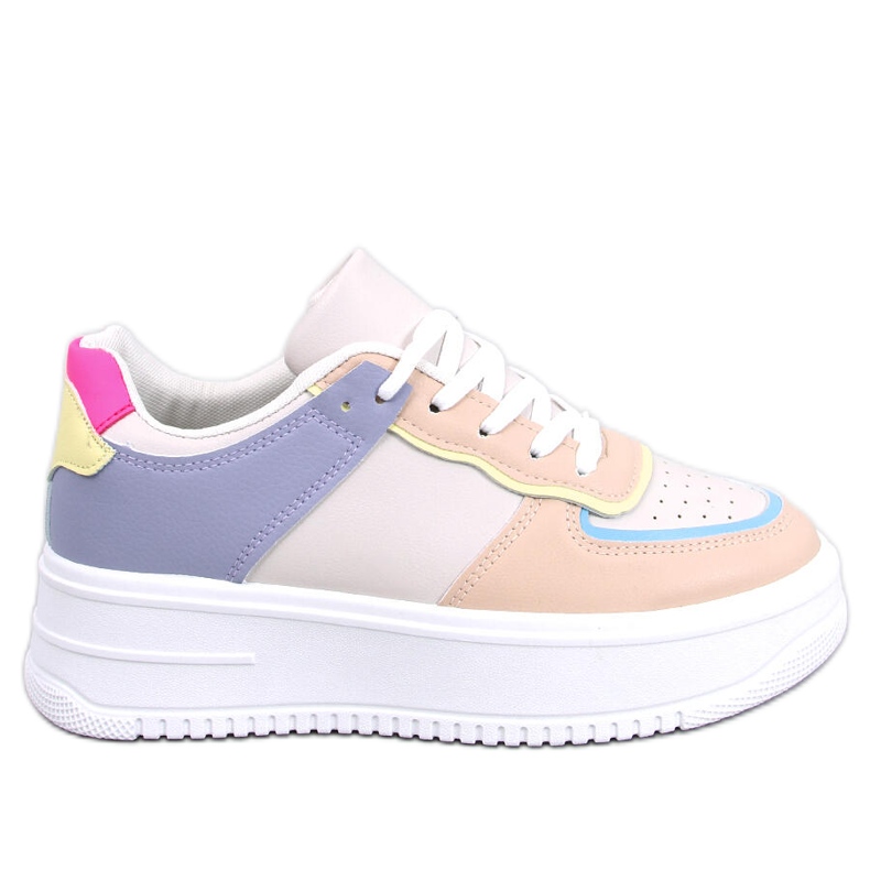 BM Colorful Fields Beige sneakers multicolored