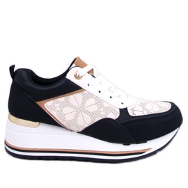 Greer Black wedge sneakers