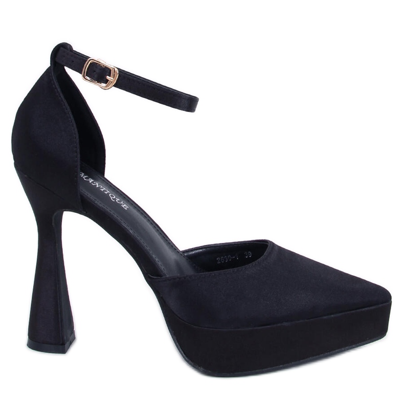 BM Carlie Black platform pumps
