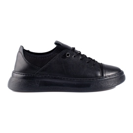 Women's black leather shoes T.Sokolski Women's black leather shoes T.Sokolski