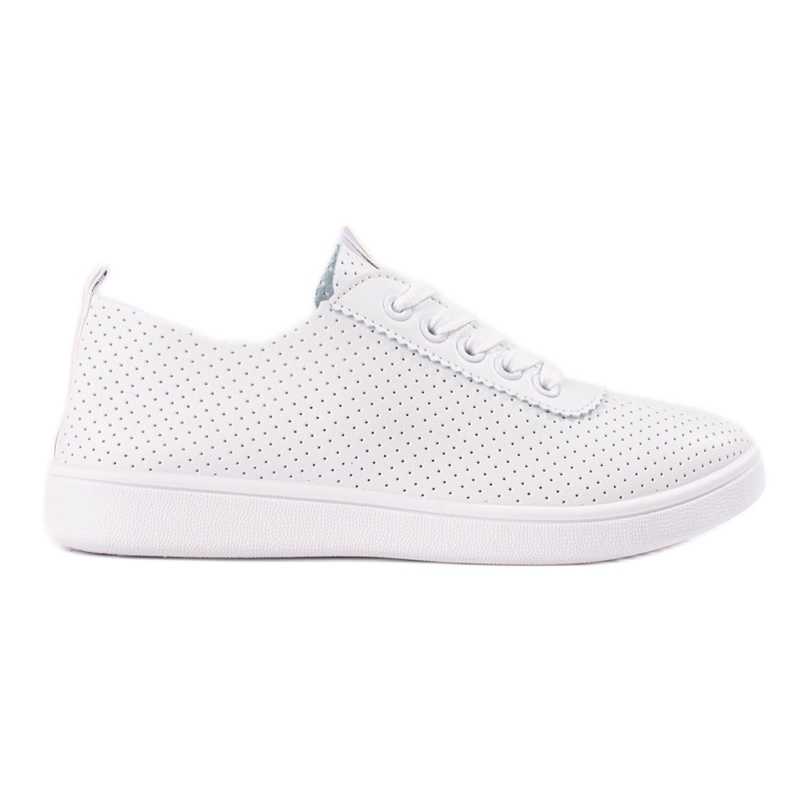 Openwork white Shelovet women's sneakers Openwork white Shelovet women's sneakers
