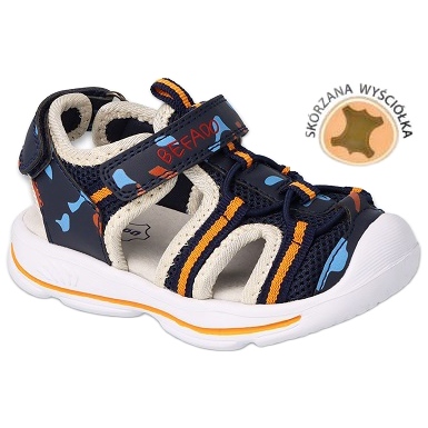 Befado children's shoes navy blue 170P077