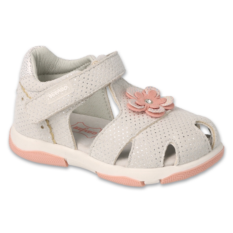 Befado children's shoes white 170P071 grey