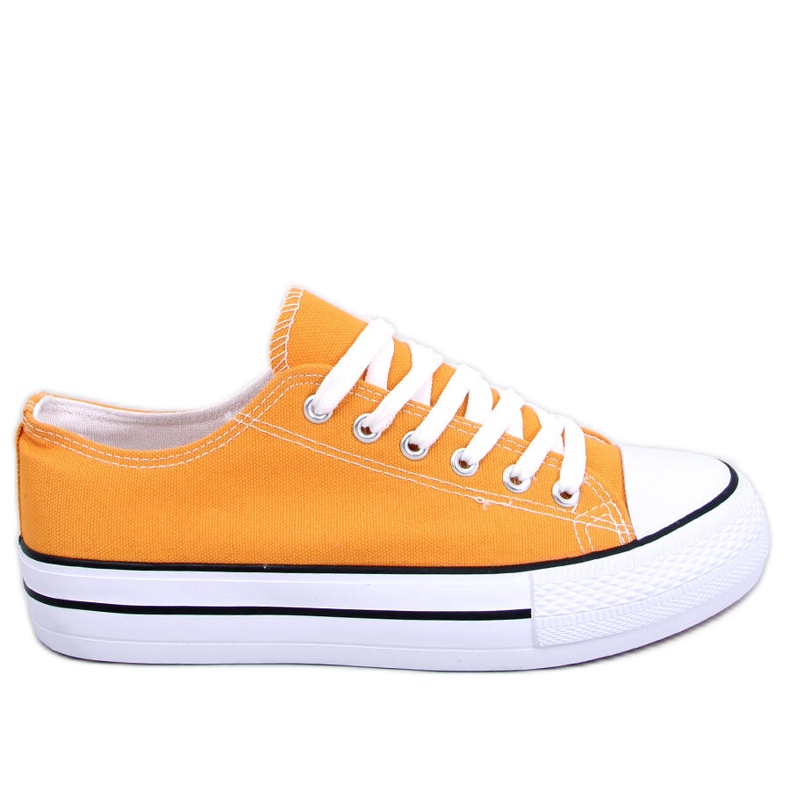 BM Fargis Yellow women's classic sneakers