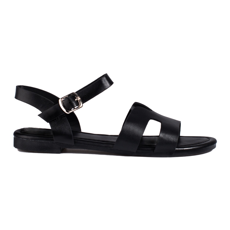 Shelovet black flat sandals