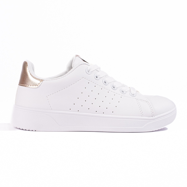 White comfortable Shelovet women's sports shoes