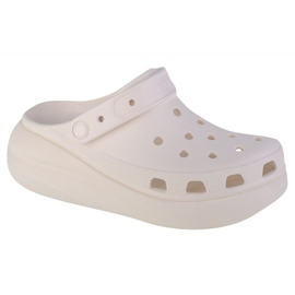 CROCS CLASSIC CRUSH CLOGS 207521-100 white