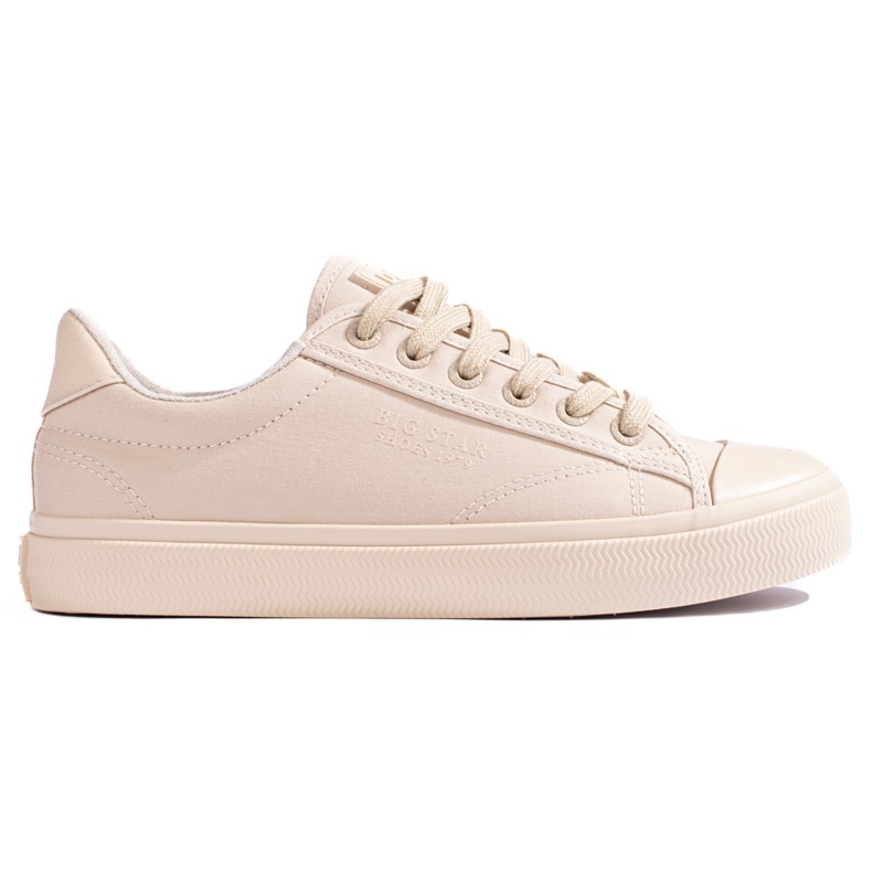 Women's beige sneakers Big Star LL274094 Women's beige sneakers Big Star LL274094