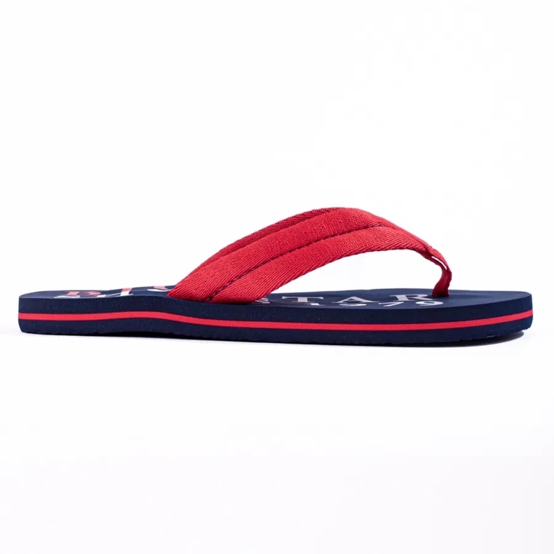 Men's Big Star slippers LL174613 red